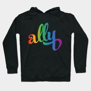 LGBTQIA+ Pride Ally Shirt Hoodie